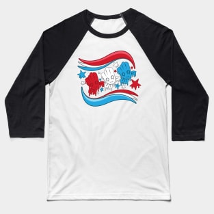 I Am Groot - 4th Of July Edition Baseball T-Shirt